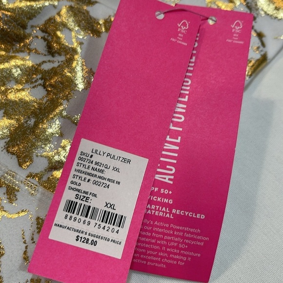 LILY PULITZER UPF 50+ Luxletic High Rise Weekender Midi Legging - Picture 15 of 16